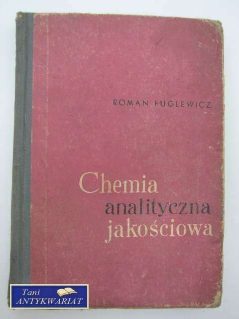 CHEMIA ANALITYCZNA JAKOŚCIOWA