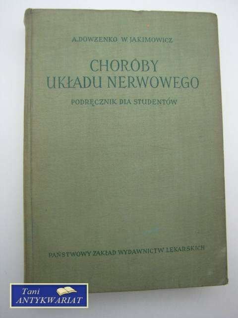 CHOROBY UKŁADU NERWOWEGO