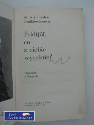 FRIDTJOF CO Z CIEBIE WYROŚNIE