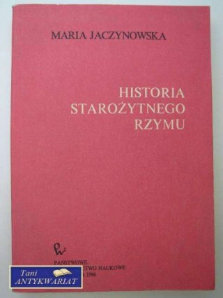 HISTORIA STAROŻYTNEGO RZYMU