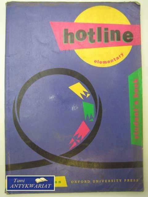 HOTLINE ELEMENTARY STUDENT'S BOOK