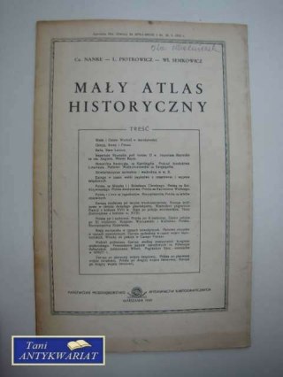 MAŁY ATLAS HISTORYCZNY