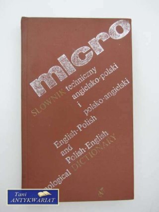 MICRO SŁOWNIK TECHNICZNY