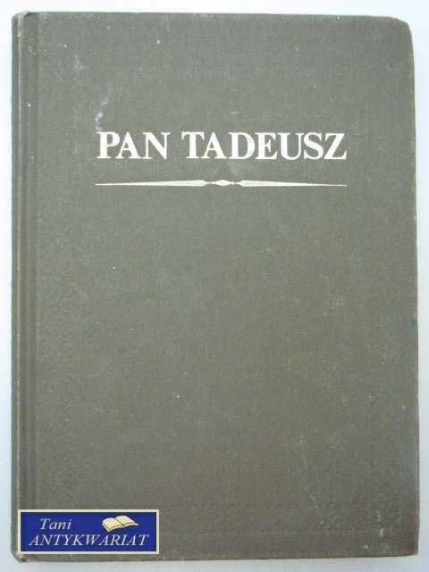 PAN TADEUSZ