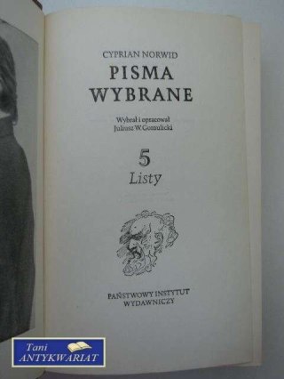 PISMA WYBRANE 5 LISTY