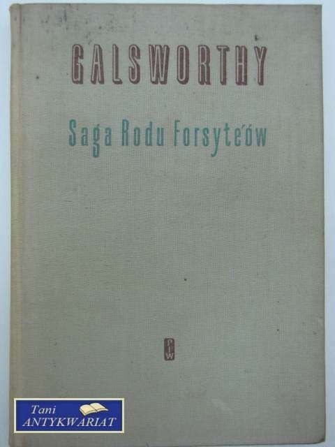 SAGA RODU FORSTYTEÓW TOM 1