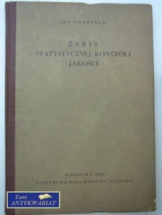 ZARYS STATYSTYCZNEJ KONTROLI JAKOŚCI