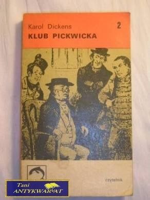 KLUB PICKWICKA TOM II -K.DICKENS