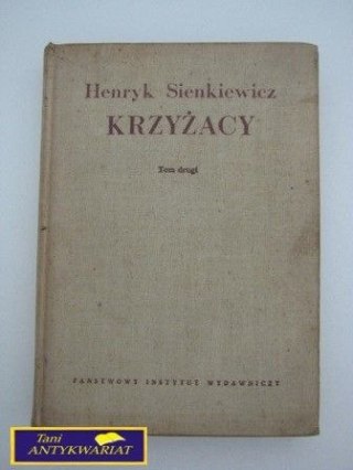 KRZYŻACY tom 2 H.Sienkiewicz