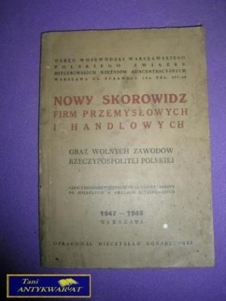 NOWY SKOROWIDZ FIRM PRZEMYSŁOWYCH I HANDLOWYCH
