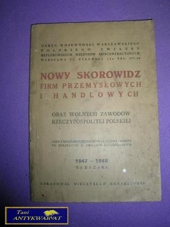 NOWY SKOROWIDZ FIRM PRZEMYSŁOWYCH I HANDLOWYCH