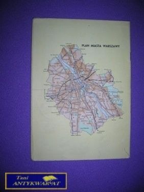 PLAN MIASTA WARSZAWY