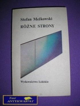 RÓŻNE STRONY - Stefan Melkowski