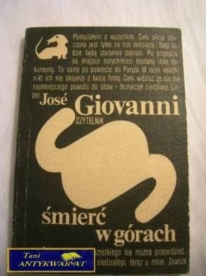 ŚMIERĆ W GÓRACH Jose Govanni