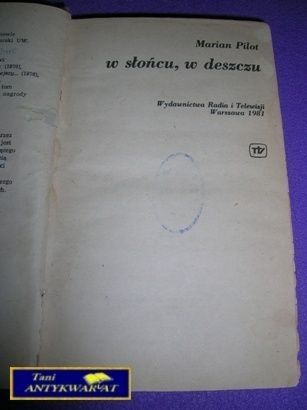 W SŁOŃCU,W DESZCZU-M.Pilot