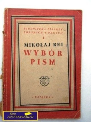 WYBÓR PISM Mikołaj Rej
