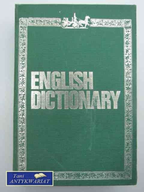 ENGLISH DICTIONARY