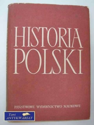 HISTORIA POLSKI TOM 2 CZĘŚĆ 1