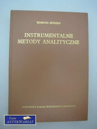 INSTRUMENTALNE METODY ANALITYCZNE