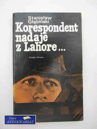 KORESPONDENT NADAJE Z LAHORE
