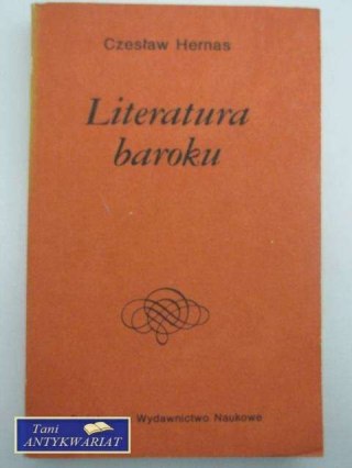 LITERATURA BAROKU