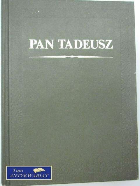 PAN TADEUSZ
