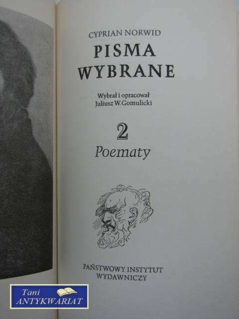 PISMA WYBRANE 2 POEMATY