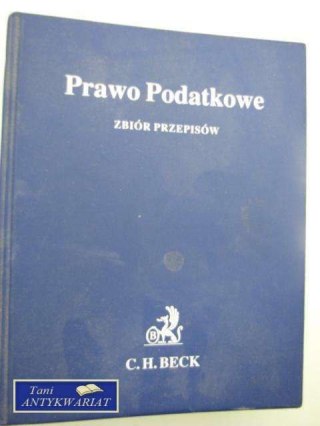 PRAWO PODATKOWE ZBIÓR PRZEPISÓW
