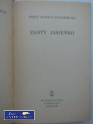 ZŁOTY JASIEŃKO