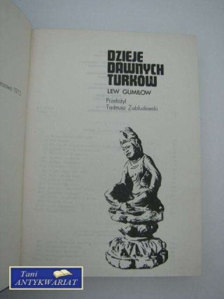 DZIEJE DAWNYCH TURÓW