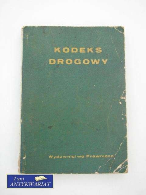 KODEKS DROGOWY