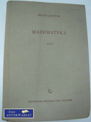 MATEMATYKA T.1