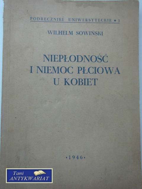NIEPŁODNOŚĆ I NIEMOC PŁCIOWA U KOBIET