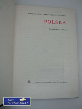 POLSKA PRZEDRUK HASŁA Z 9 TOMU