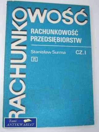 RACHUNKOWOŚĆ PRZEDSIĘBIORSTW CZ.1