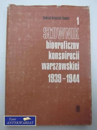 SŁOWNIK BIOGRAFICZNY KONSPIRACJI