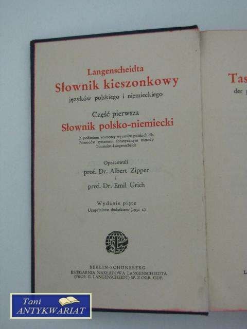 SŁOWNIK KIESZONKOWY PL-NIEM