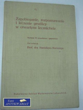 ZAPOBIEGANIE ROZPOZNAWANIE LECZENIE GRUŹLICY