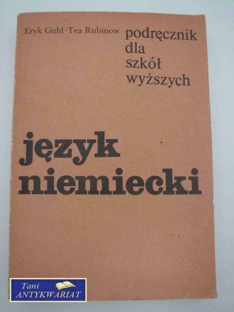 JĘZYK NIEMIECKI DLA SZKÓŁ WYŻSZYCH