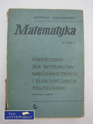 MATEMATYKA TOM I