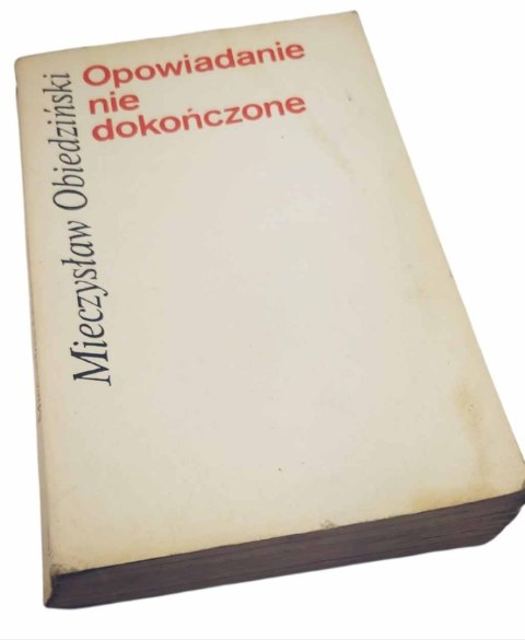 OPOWIADANIA NIE DOKOŃCZONE