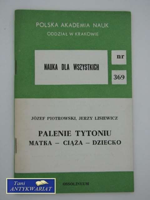 PALENIE TYTONIU Matka - Ciąża - Dziecko