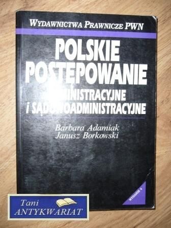 POLSKIE POSTĘPOWANIE ADMINISTRACYJNE I SĄDOWOADMIN.