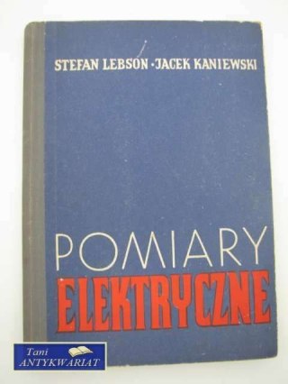 POMIARY ELEKTRYCZNE