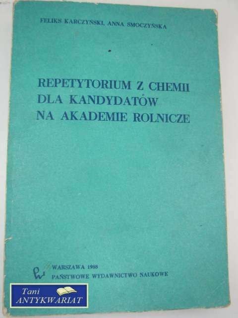 REPETYTORIUM Z CHEMII
