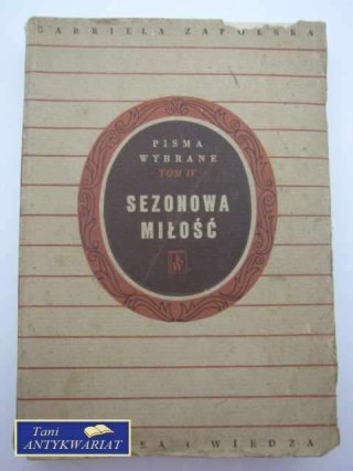 SEZONOWA MIŁOŚĆ