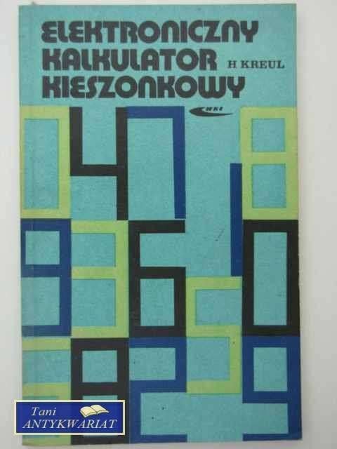 ELEKTRONICZNY KALKULATOR KIESZONKOWY
