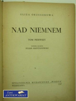 NAD NIEMNEM TOM I