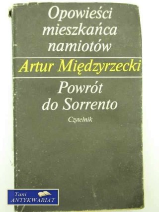 OPOWIEŚCI MIESZKAŃCÓW NAMIOTÓW POWRÓT DO SORRENTO
