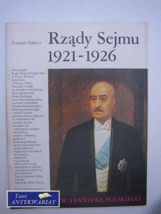 Rządy Sejmu 1921-1926